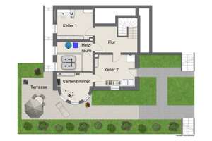 Grün und stadtnah wohnen: Stilvolles Einfamilienhaus mit parkähnlichem Garten und Ausbaupotential – Die vollständige Adresse der Immobilie erhältst du vom Anbieter., 69118 Ziegelhausen, Heidelberg – Vorschaubild 30