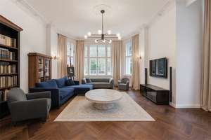 NEUER KP-ERSTKLASSIGE 6 ZI.-GARTEN-MAISONETTE- Haus im Haus -400 qm Ziergrundstück- dicht am Park