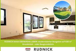 RUDNICK bietet EBENERDIG LEBEN: modernisierter Bungalow auf 636 m² Grundstück – oder Baugrundstück – Die vollständige Adresse der Immobilie erhältst du vom Anbieter., 31515 Wunstorf – Vorschaubild 1