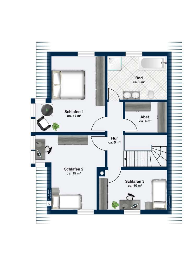 GRUNDRISS OBERGESCHOSS