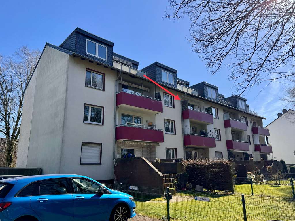 Sanierte 3-Zimmerwohnung mir S/W Balkon