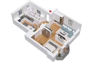 Vermietete 2-Zimmer-Wohnung in UNI-Nähe mit Balkon in DD - Löbtau – Die vollständige Adresse der Immobilie erhältst du vom Anbieter., 1159 Löbtau-Süd, Dresden – Vorschaubild 15