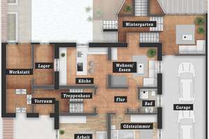 Exklusive Stadtvilla mit Schwimmbad, Garten und Top-Lage in Landshut – Die vollständige Adresse der Immobilie erhältst du vom Anbieter., 84034 Nikola, Landshut – Vorschaubild 26