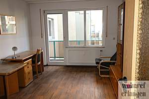 Attraktive Kapitalanlage in Erlangen – vollmöbliertes Apartment mit Balkon