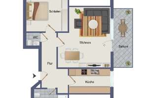 2-Raum-Wohnung für Eigennutzer oder Kapitalanleger! – 53225 Holzlar, Bonn – Vorschaubild 12