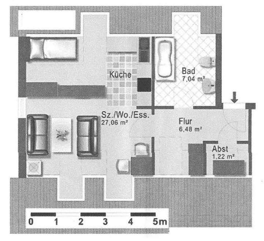 Immobilie in Deggendorf - Großzügiges Appartement in Deggendorf 
Nähe Zentrum - Bild 4