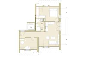 Wohnensemble Gipfelglück - 2,5 Zimmer-Balkonwohnung - Whg 6