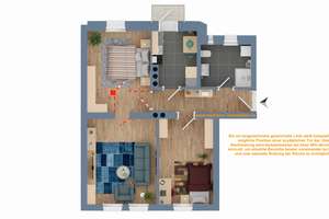 Stilvolle 3 Zimmer Altbauwohnung - urbanes Wohnen im Herzen von Haidhausen – Die vollständige Adresse der Immobilie erhältst du vom Anbieter., 81667 Haidhausen Süd, München – Vorschaubild 21