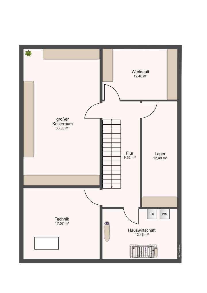 Grundriss Kellergeschoss