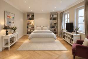 Haus-im-Haus-Gefühl: Luxuriöse Maisonette mit großem Südgarten, Tiefgarage und Einbauküche – 40237 Düsseltal, Düsseldorf – Vorschaubild 9