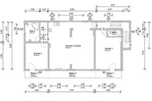 CA. 437m² WOHN-/NUTZFLÄCHE - TOLLES ECKGRUNDSTÜCK, IDEAL ZUM WOHNEN & ARBEITEN - VIELSEITIG NUTZBAR – 14109 Wannsee, Berlin – Vorschaubild 16