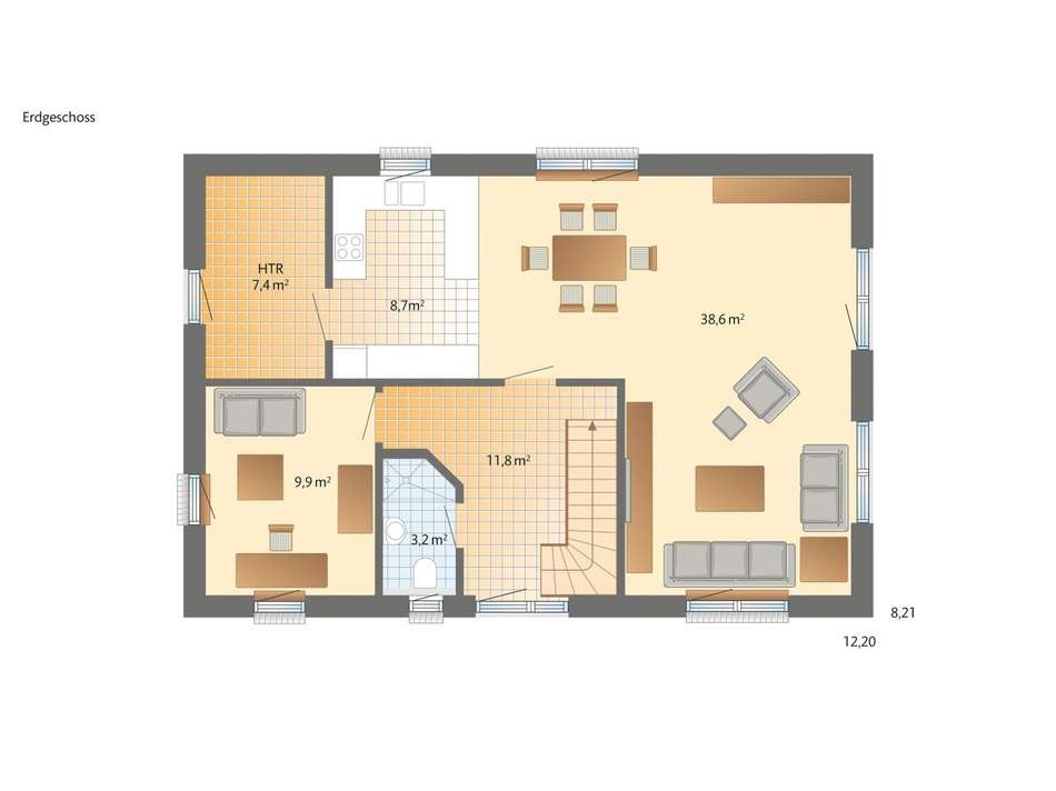 Grundriss EG