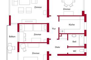 **PROVISIONSFREI** Ganz klar: Hier ist Ihre neue Wohnung – Die vollständige Adresse der Immobilie erhältst du vom Anbieter., 55131 Oberstadt, Mainz – Vorschaubild 23