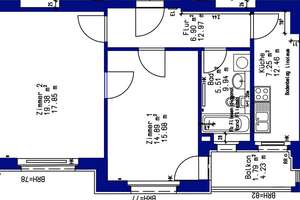 Gepflegte Altbauwohnung mit Balkon | bezugsfrei | provisionsfrei – Herrenhausstraße 9, 12487 Johannisthal, Berlin – Vorschaubild 15