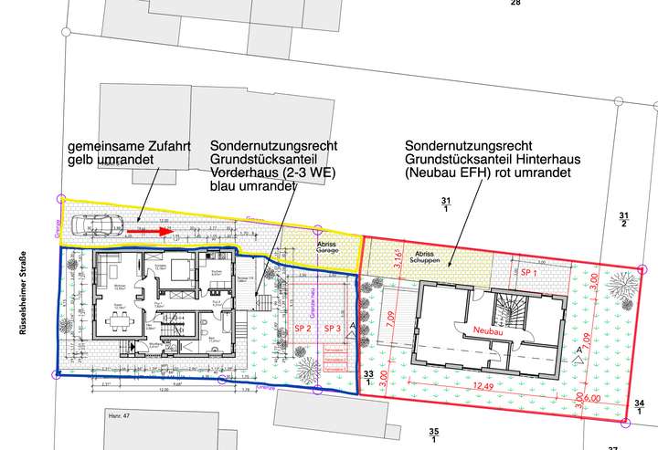 Gesamtgrundriss blanko