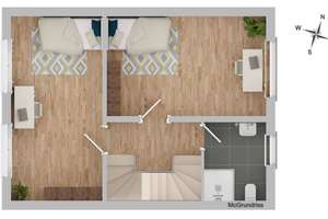 Reihenmittelhaus rechts (Nr. 2 / 6 gemäß Lageplan) – Die vollständige Adresse der Immobilie erhältst du vom Anbieter., 24113 Hassee, Kiel – Vorschaubild 6