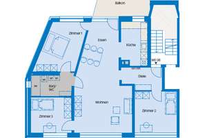 Großzügige 4,5-Zimmer-Wohnung mit Balkon & Doppelgarage – Die vollständige Adresse der Immobilie erhältst du vom Anbieter., 74321 Bietigheim-Bissingen – Vorschaubild 11