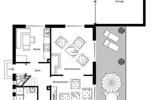 Einfamilienhaus mit großer Garage, Keller und Eigentumsgrundstück. – Die vollständige Adresse der Immobilie erhältst du vom Anbieter., 26529 Wirdum – Vorschaubild 25