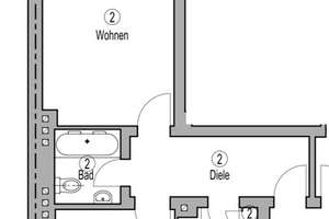 *Gemütliche 2-Zimmer-Wohnung in Top Lage* – Leder Str. 11, 45479 Broich, Mülheim an der Ruhr – Vorschaubild 8