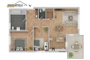 3,5 Zimmerwohnung | Erstbezug – Reutlingen (Kreis) – Vorschaubild 9