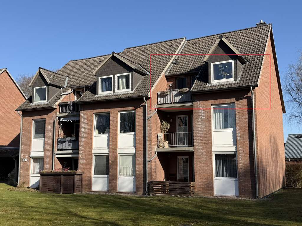 Immobilie in Elmenhorst - Attraktive und gut vermietete 2-Zimmer Eigentumswohnung mit Süd-Loggia und Kfz- Stellplatz - Bild 0