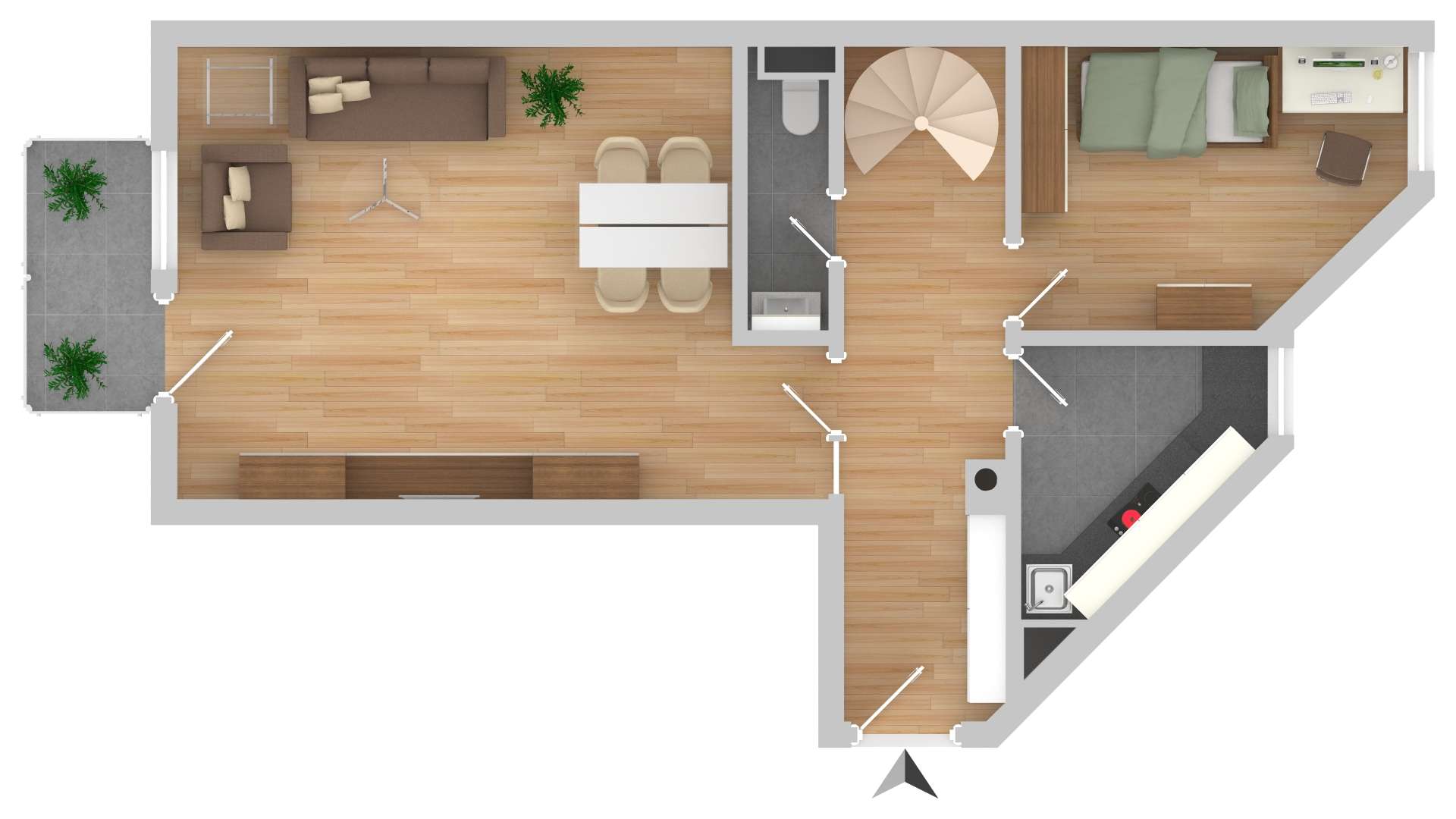 Wohnung mieten in Erding (Kreis)