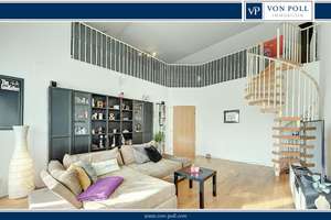 * Individuelle lichtdurchflutete Maisonette-Wohnung mit herrlichem Weitblick *