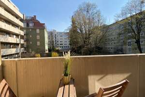 Möbliertes & frisch renovierte 1-Zimmer-Wohnung  – Safferlingstraße 5, 80634 Neuhausen, München – Vorschaubild 7