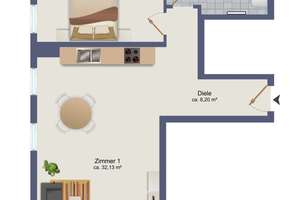 Attraktive Neubauwohnung in sehr zentraler und ruhiger Lage von Rahlstedt – Erstbezug – Die vollständige Adresse der Immobilie erhältst du vom Anbieter., 22143 Rahlstedt, Hamburg – Vorschaubild 16