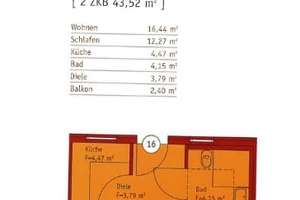 Betreutes Wohnen in Top Lage  – Zollernstraße 89b, 86154 Oberhausen-Süd, Augsburg – Vorschaubild 12