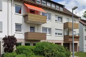 Gemütliche 3- Zimmer Wohnung mit Balkon und Blick auf die Felder. – Mähdachstraße  42, 70499 Stuttgart – Vorschaubild 1