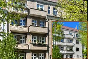 Bezugsfreie 2-Zimmer-Altbauwohnung mit Balkon Nahe Schlosspark