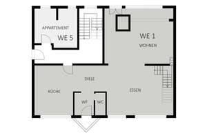 Kaiserswerth "Haus im Haus" Eigentümerwohnung + vier Wohneinheiten mit eigenem Eingang – Die vollständige Adresse der Immobilie erhältst du vom Anbieter., 40489 Kaiserswerth, Düsseldorf – Vorschaubild 41