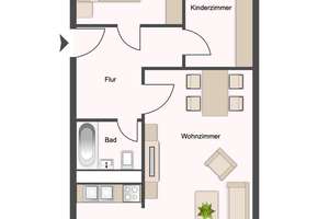 Kernsanierte 3-Zimmer-Wohnung mit moderner Einbauküche in zentraler Lage – Otto-Dix-Ring 26, 1219 Strehlen, Dresden – Vorschaubild 12