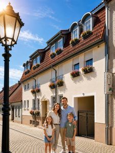 Ankommen u. sofort wohlfühlen! 4-Zi.-Whg. mit Kamin, Balkon u. Garage in hist. Altstadt!