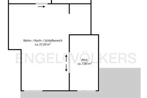 Aufwendig geplantes Penthouse im KfW 40EE Standard in unmittelbarer Entfernung zum Pferdemarkt – 26121 Ziegelhof, Oldenburg (Oldenburg) – Vorschaubild 5