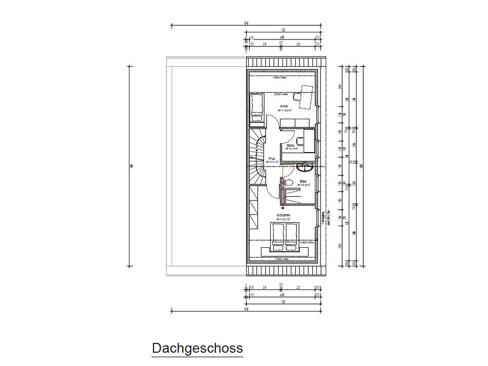Grundriss Dachgeschoss