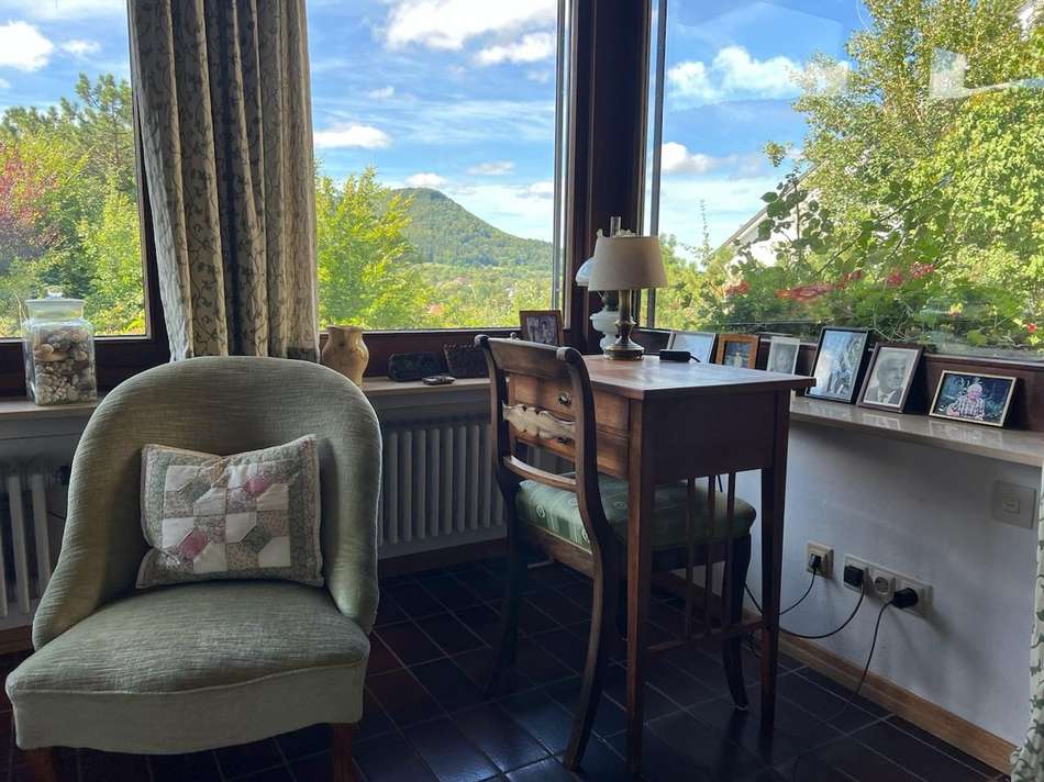 Ecke Wohnzimmer zum Albtrauf