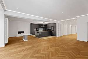 Zeitlose Architektur, exklusives Ambiente: topsanierte Gartenwohnung, 211 m², 3 Bäder, Terrasse – Die vollständige Adresse der Immobilie erhältst du vom Anbieter., 40476 Derendorf, Düsseldorf – Vorschaubild 2