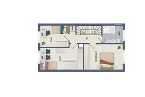 Reihenmittelhaus in M'gladbach-Lürrip
(M)EIN modernes Familiendomizil mit Südgarten & Garage – Im Dommer 25, 41065 Lürrip, Mönchengladbach – Vorschaubild 3