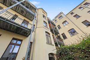 Wohnen im Leipziger Musikviertel: 3-Zimmer-Dachgeschosswohnung im Denkmal mit herrlicher Südterrasse – Die vollständige Adresse der Immobilie erhältst du vom Anbieter., 4107 Zentrum-Süd, Leipzig – Vorschaubild 11