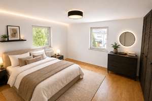 Alte Seele erhofft neuen Schwung – kleine DHH mit parkähnlichem Garten in schöner Lage – Die vollständige Adresse der Immobilie erhältst du vom Anbieter., 81245 Obermenzing, München – Vorschaubild 9