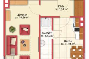 Altbauwohnung in Neuhausen, teilweise renovierungsbedürftig - BES am FR 14.08. n. ind. Vereinb. – Trivastraße 30, 80637 Dom Pedro, München – Vorschaubild 12