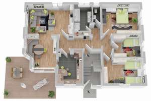 Gepflegtes 3-Familien-Wohnhaus als attraktive Kapitalanlage in Horgenzell – Die vollständige Adresse der Immobilie erhältst du vom Anbieter., 88263 Horgenzell – Vorschaubild 40