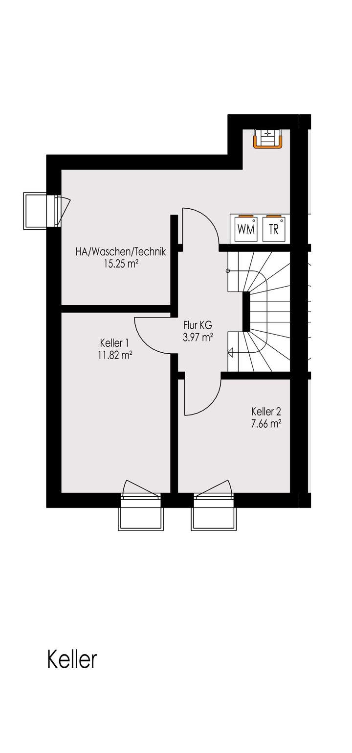 Grundriss Kellergeschoss