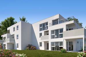 Moderne 2-Zimmer-DG-Wohnung mit großer Dachterrasse