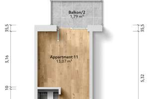Neubau: Mikroapartments in KFW 55-Standard (A+) | Ap. 11 – Die vollständige Adresse der Immobilie erhältst du vom Anbieter., 81247 Obermenzing, München – Vorschaubild 8