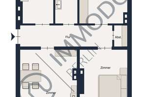 ⭐ Frisch renovierter Altbau-Charme in Berlin Tegel: Helle 3-Zi-Whg mit Stuck, neuem Bad & Garten – Die vollständige Adresse der Immobilie erhältst du vom Anbieter., 13403 Reinickendorf (Ortsteil), Berlin – Vorschaubild 22
