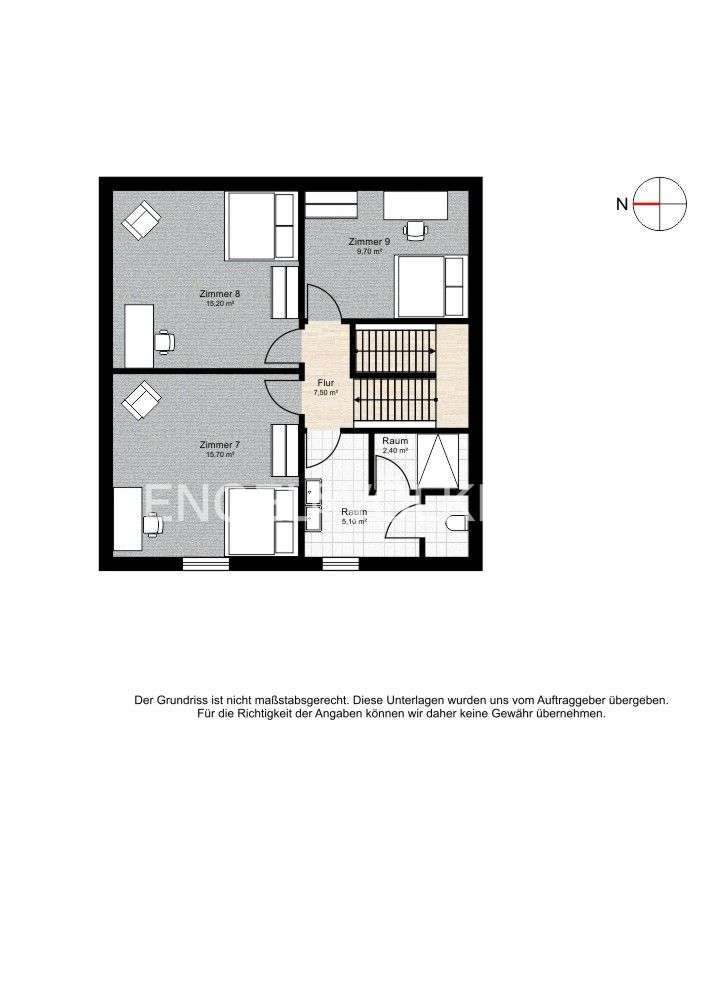 Grundriss 2. Obergeschoss
