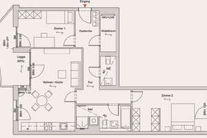 Die gefällt mir: interessante 3-Zimmer Wohnung im Erstbezug – Atriumstraße 7, 4315 Neustadt-Neuschönefeld, Leipzig – Vorschaubild 9
